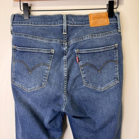 Levis 720 High Rise Super Skinny Denim Jeans Size 28 - Picture 8 of 16